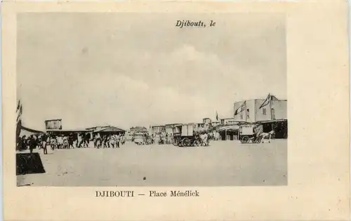 Djibouti - Place Menelick -98746