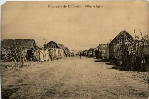 Djibouti - Village indigene -98770