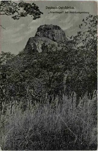 Deutsch Ost Afrika - Granitkegel bei Neu-Langenburg -99006