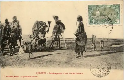Djibouti - Demenagement d une Familie Somalis -98970