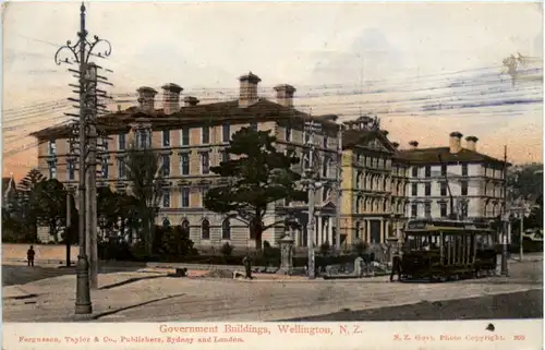 Wellington - Government Buildings - New Zealand -97376