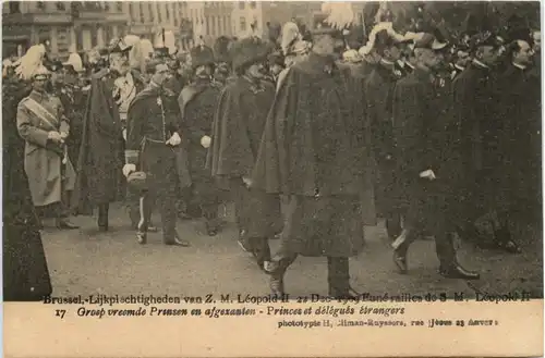 Bruxelles - Funerailles de S. M. Leopold II -97436