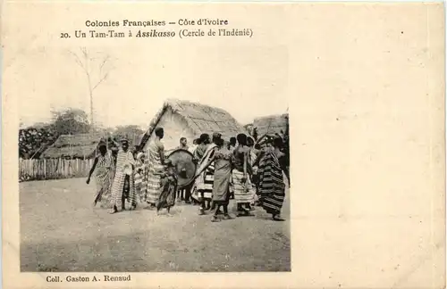 Cote d Ivoire - Un Tam-Tam a Assikasso -99250