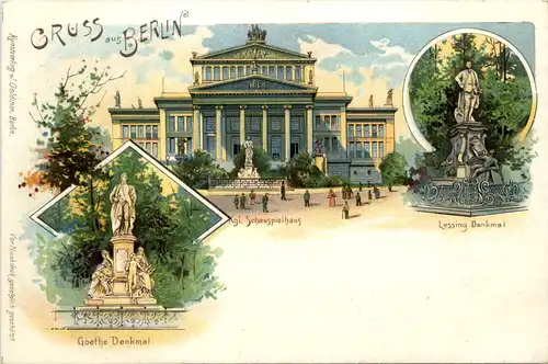 Gruss aus Berlin - Litho -454750