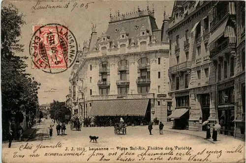 Lausanne - Place Bel-Air -435104