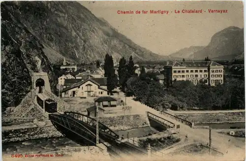 Chemin de fer Martigny - Le Chatelard Vernayaz -435184