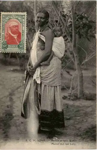 Ethiopie - Maman et bebe Somali -99124