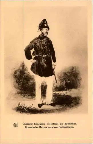 Bruxelles - Chasseur bourgois volontaire -99466