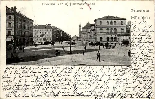 Gruss aus München - Odeonsplatz -455254