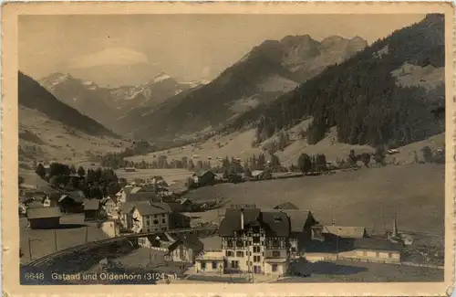 Gstaad und Oldenhorn -435444