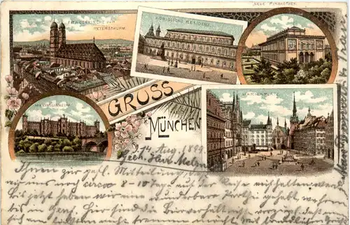 Gruss aus München - Litho -455190