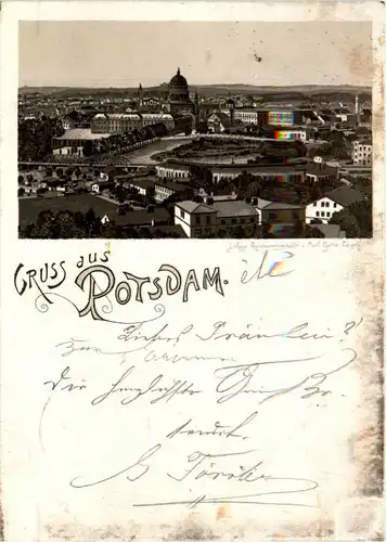 Gruss aus Potsdam - Litho -455250