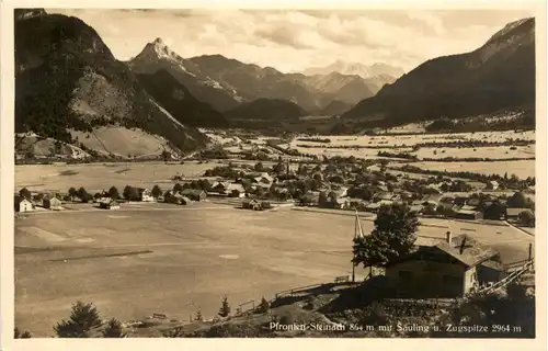 Pfronten-Steinach mit Säuling u. Zugspitze -359234