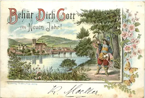 Bläser von Säckingen - Litho -455180