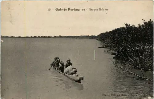 Guinee Portugaise - Pirogue Balante -98200