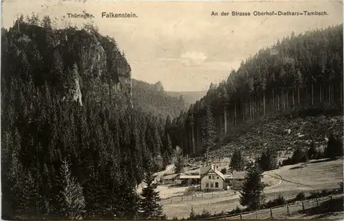 Falkenstein, An der Strasse Oberhof-dietharz-Tambach -372220