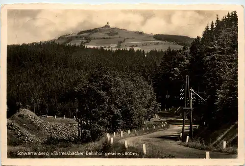 Schwartenberg v. Dittersbacher Bahnhof gesehen -372186