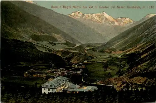 Bormio Bagni Nuovi per Val di Dentro das Sasso Garibaldi -99944