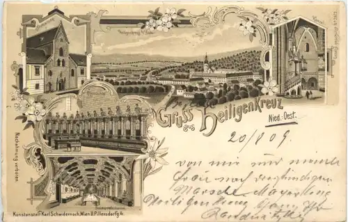 Gruss aus Heiligenkreuz - Litho -455012