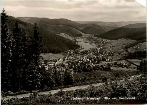 Kurort Manebach, Blick vom Goethepfad -359732