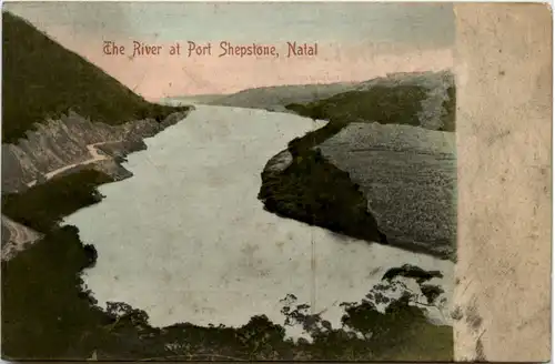 Natal - The River at Port Shepstone -99964