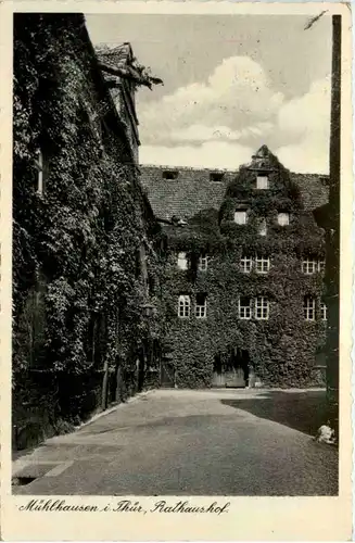 Mühlhausen i.Thür., Rathaushof -372596