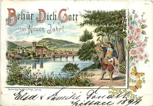 Bläser von Säckingen - Litho -455212