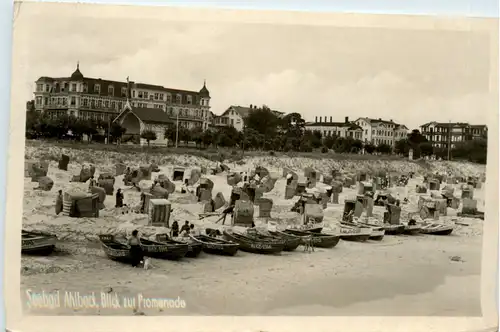 Seebad Ahlbeck, Blick zur Promenade -371990