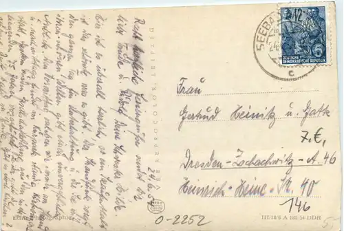 Seebad Ahlbeck, Blick zur Promenade -371990