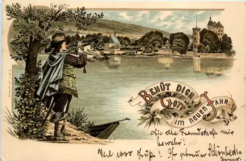 Bläser von Säckingen - Litho -454826