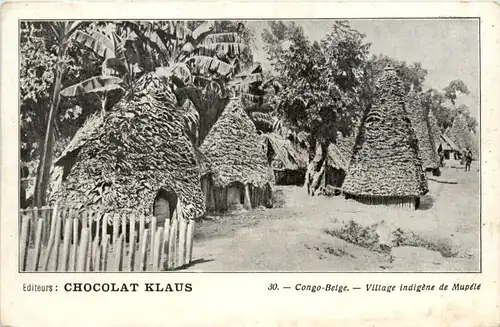Congo Belge - Village indiene de Mupele -98920