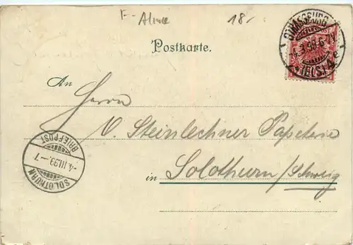 Gruss aus Strassburg - Litho -454966