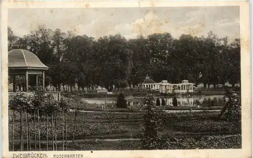 Zweibrücken, Rosengarten -360426