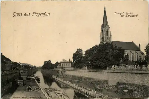 Klagenfurt, Evangel. Kirche am Lendkanal -356144