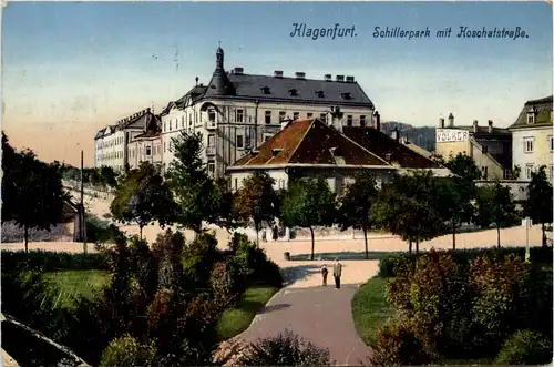 Klagenfurt, Schillerpark mit Koschatstrasse -356340