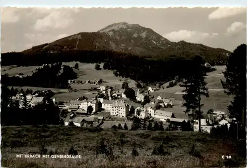 Mitterbach mit Gemeindealpe -372810