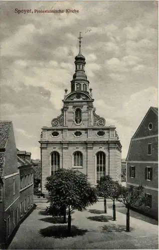 Speyer. Protestantische Kirche -360766