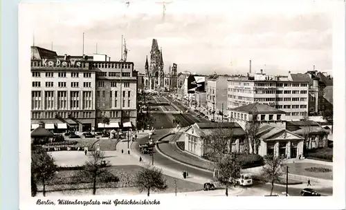 Berlin, Wittenbergplatz mit Gedächtniskirche -373346