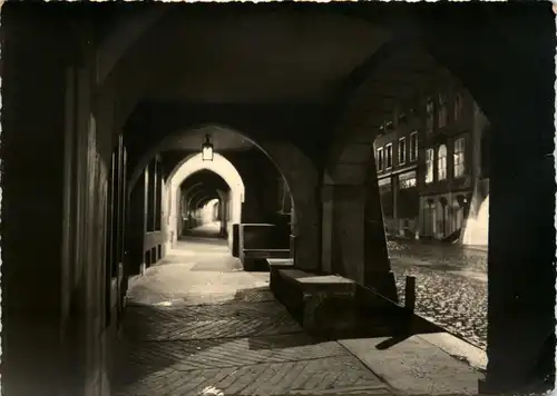 Bern, Junkerngasse bei Nacht -356540