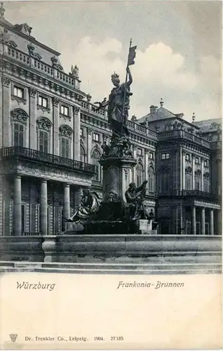 Würzburg, Frankonia-Brunnen -360884