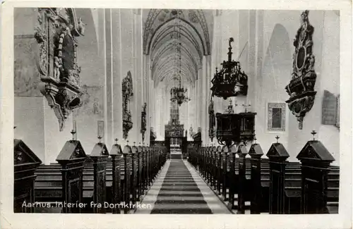 Aarhus - Interior fra Domkirken -99920