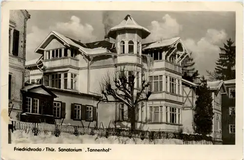 Friedrichroda/Thür. Sanatorium Tannenhof -373546