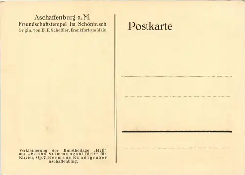 Aschaffenburg, Freundschaftstempel im Schönbusch -361222