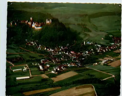 Niedernhausen im Odenwald mit Schloss Lichtenberg -373054