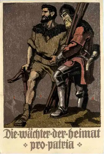 Bundesfeier Postkarte 1910 -454982