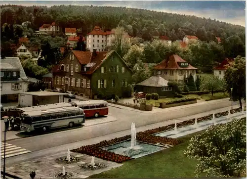 Bad König im Odenwald, Wasserspiele in den Bahnhofsanlagen -373094