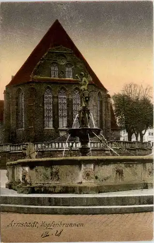 Arnstadt, Hopfenbrunnen -373310