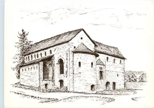 Steinbach im Odenwald, Einharts-Basilika -373114