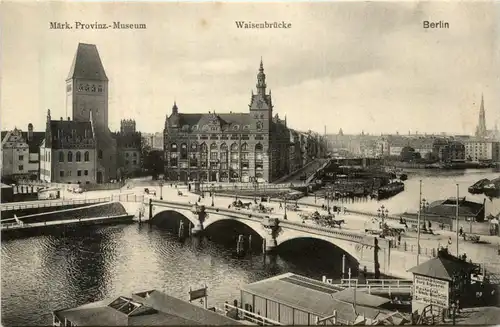 Berlin, Waisenbrücke, Märk. Provinz-Museum -373350