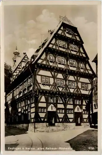 Esslingen, altes Rathaus Rückseite -373254